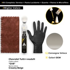Vernice di ritocco per Chevrolet Tutti i modelli Kit GV8 Creamy Beige