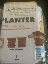 HOME DEPOT KIDS WORKSHOP Model Kit Project "Herb Planter"
