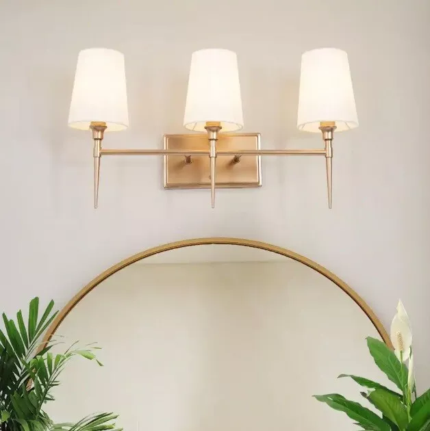 Mid century 2024 bathroom vanity light