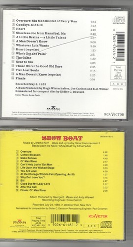 Teatro 3 CD MUSICAL: SHOWBOAT; DAMN YANKEES; The UNSINKABLE MOLLY BROWN - Imagen 3 de 4