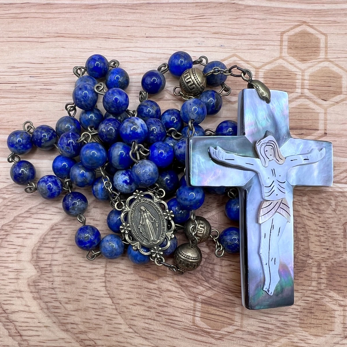 Lapis lazuli deals worry beads