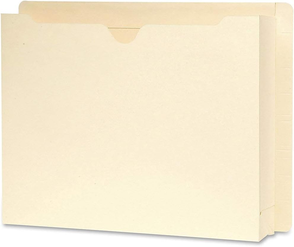 End Tab Expanding File Jacket, Reinforced StraightCut Tab, 2" Expansion, Letter eBay
