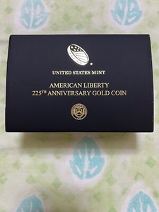2017 American Liberty Box & Authenticity Certificate NO 1 oz gold coin FREE SHIP