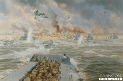 D Day Militär Kunstdruck Schlacht um Normandie Schwert Strand Juno, Gold, Omaha Utah