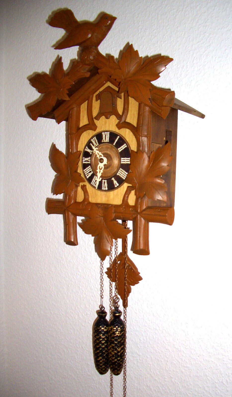 large antique black forest cuckoo clock eBay