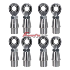 Chromoly 4 Link 3/4 x 3/4-16 Rod End Kit Heim Joints Ends XMRL12 Bung .120 Wall