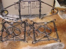 3 DUKE 160 BODY TRAPS RACCOON, MUSKRAT, MINK FISHER, GROUNDHOG new sale