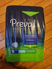 6bagin1BOX Prevail Youth Daily Briefs Diapers 16 count 20"-30"  Diapers