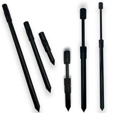 LFS Anti twist Aluminium Black Banksticks Carp Fishing Bank Sticks High Quality