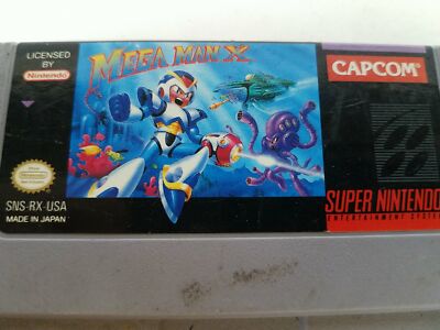 Mega Man X SNES Super Nintendo Entertainment System #SNS-RX-USA | eBay