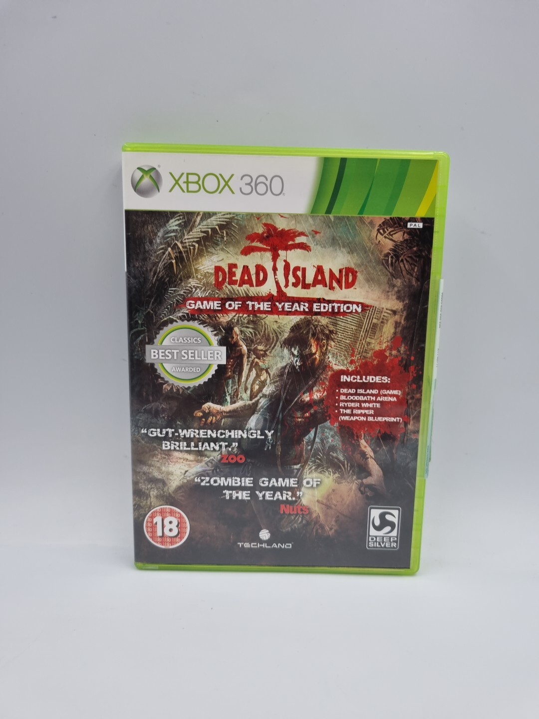 Dead Island: Game of the Year Edition for Microsoft Xbox 360 (COMPLETE) PAL 2012