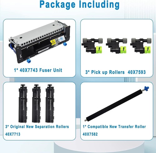 Kit Manutenzione Fusibile 40X8420 per Lexmark | MS/MX710/711/810/811/812 - Foto 8 di 9