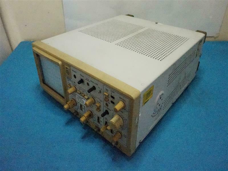 Hung Chang 6504 40MHz Oscilloscope w/ Missning Knob As Is