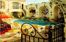 PC Don Quijote Pool & Snack Bar Beverly Wilshire Hotel Beverly Hills California