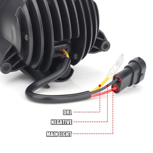 2X LED Low Beam Headlights DRL for Can-Am Outlander 500/650/800R/850/1000/1000R - Picture 6 of 12