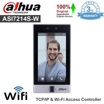 Dahua ASI7214S-W 7'' LCD Face Recognition Access Control Terminal