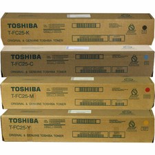 Toshiba e-Studio 3040c OEM Toner Cartridge Set Black. Cyan. Magenta. Yellow