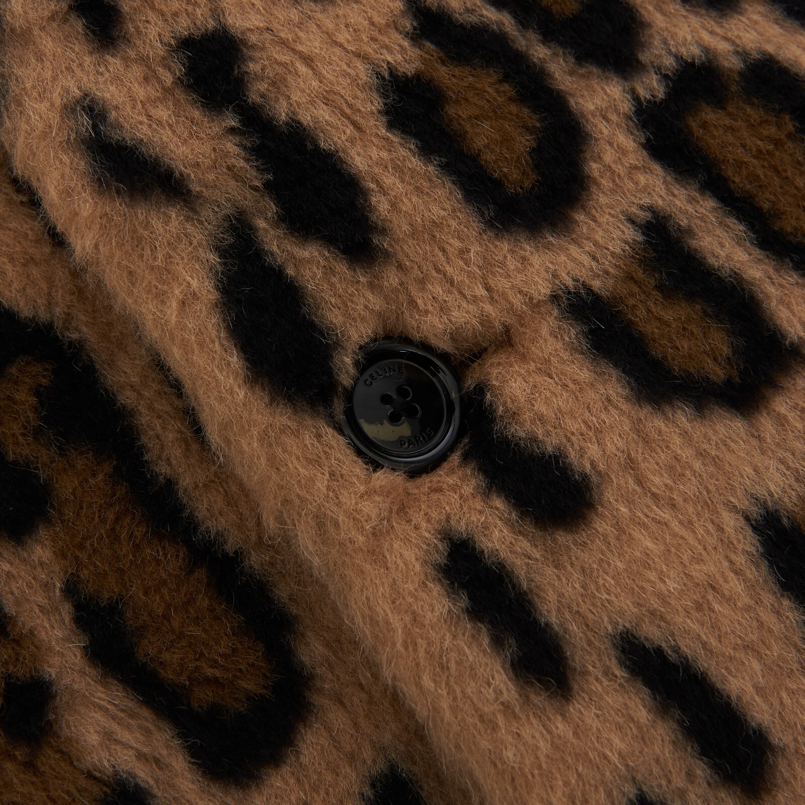 CELINE 4250$ MAC Coat - Leopard Print Alpaca, Oversized Fit image 10