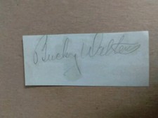 Bucky Walters(1909-1991) An American Professional Baseball Pitcher Signature Cut