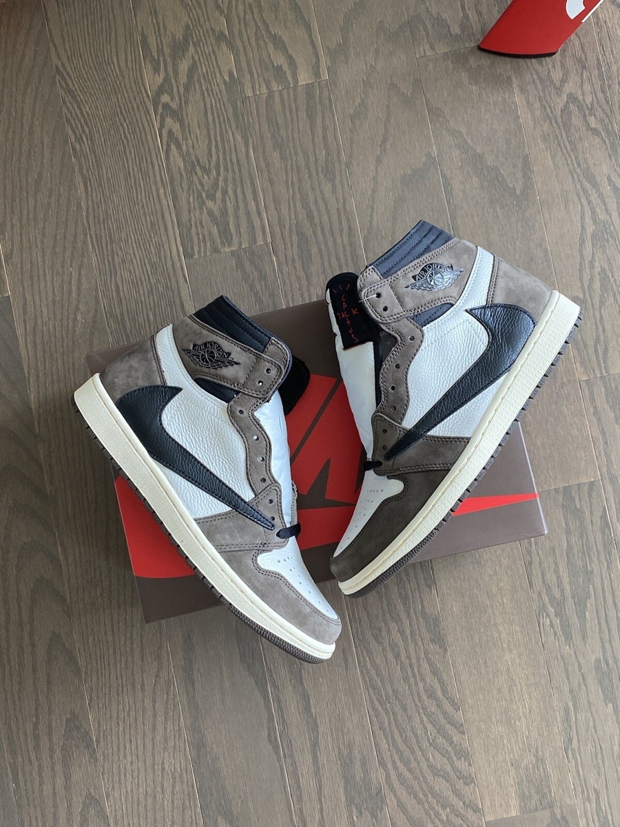 Air Jordan 1 Retro High Travis Scott Nike CD4487-100 Mocha Air Jordan 1 Retro High Travis Scott Nike CD4487-100 Mocha