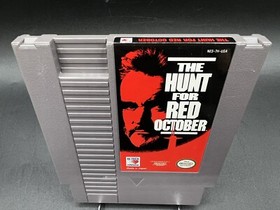 The Hunt For Red October - Aut&eacute;ntico juego Nintendo NES y manual solamente - Probado