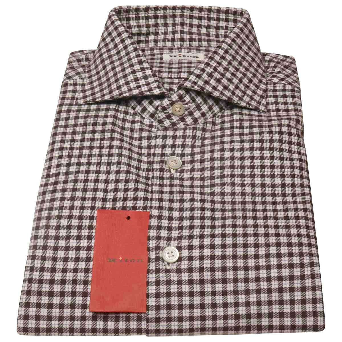 CAMICIA KITON 100% COTONE SIZE 16.5 US 42 EU S21C1603