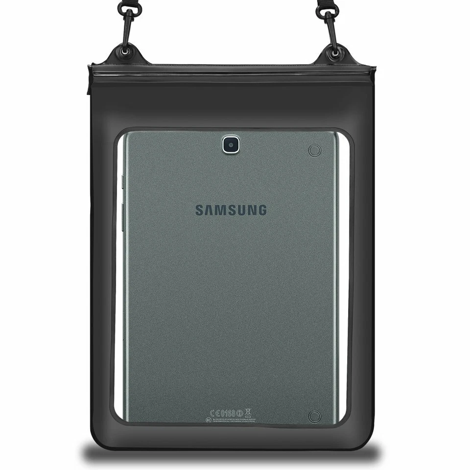 Bolsas secas impermeables negras para Samsung Galaxy Tab S6 / S5e 10.5 / Tab A 10.1 pulgadas Foto 3 de 4
