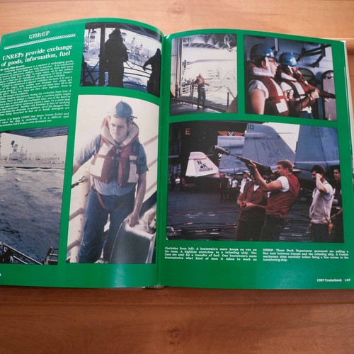 USS Constellation CV-64, 1987, WESTPAC, Navy Cruisebook - Bild 5 von 11