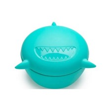 Melii Silicon Bowl For Baby/toddler Aqua Color, Shark Design