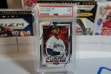 2020 Topps Fire Kyle Lewis Base RC #130 PSA 9 MINT!