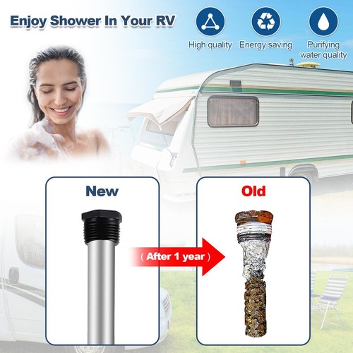 Wohnmobil Warmwasserbereiter Magnesiumanodenstab Spülstab Spüle 9,25 Zoll für Vorort 232767 - Bild 5 von 12