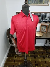 Cutter & Buck Dry Tec Men's Size S Golf Polo Short Sleeve Red NWT