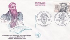 FRANCE 1982 FDC GUILLAUME POSTEL YT 2225