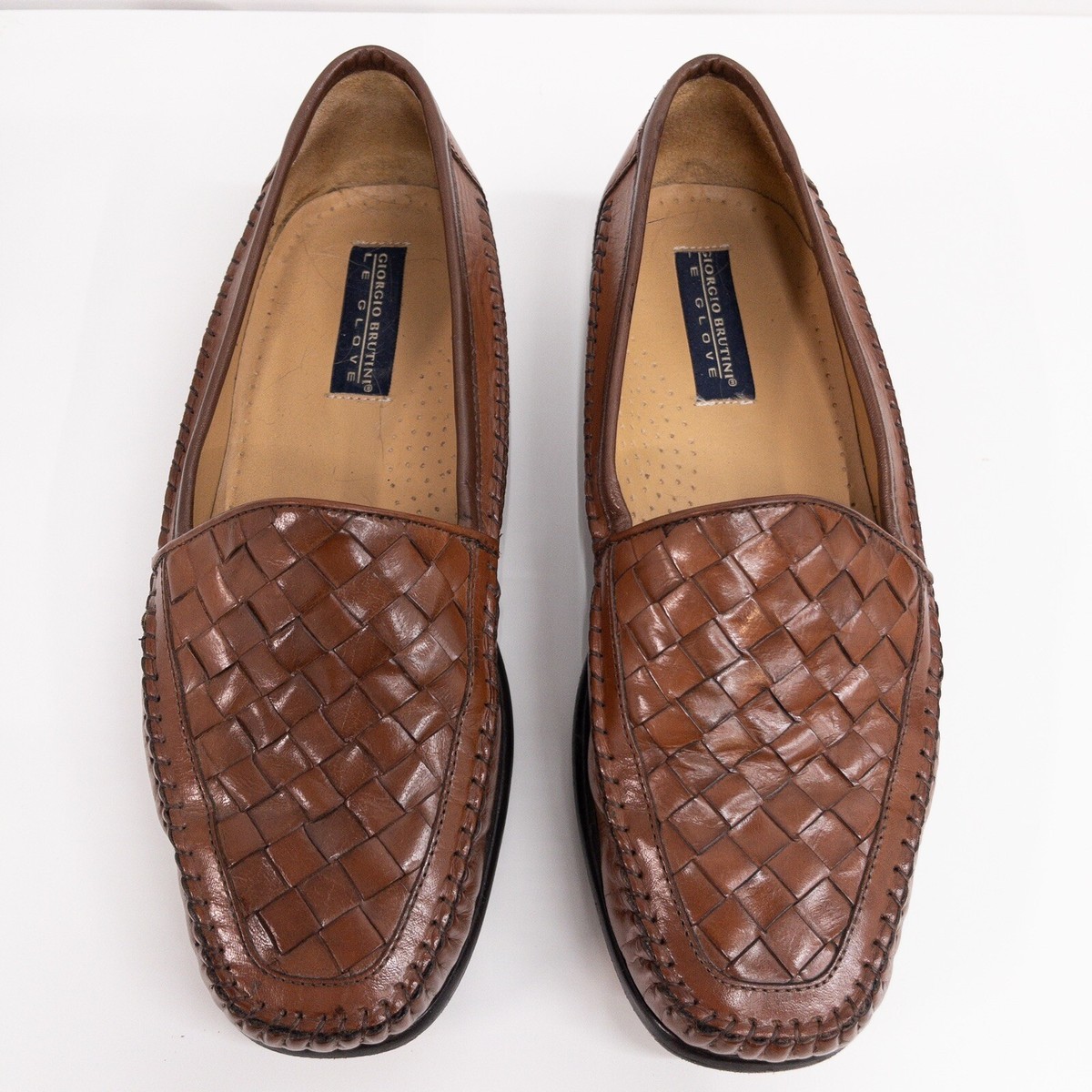Giorgio Brutini Le Glove Handcraft Leather Dress Shoes  display picture 3