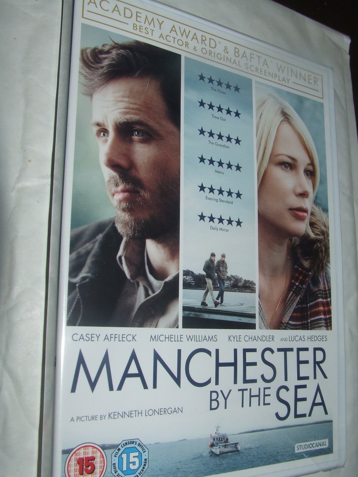 MANCHESTER BY THE SEA Casey Affleck DVD  NEW & SEALED
