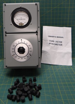 Hoyt Indicating Pyrometer Type 2670E  Model# 603932097  6685-01-277-5956