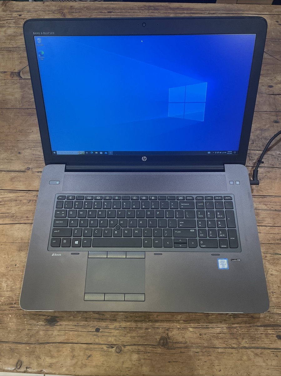 HP ZBook 17 G3 Intel Core i7-6820HQ 256GB NVMe 32GB RAM M2000! | eBay