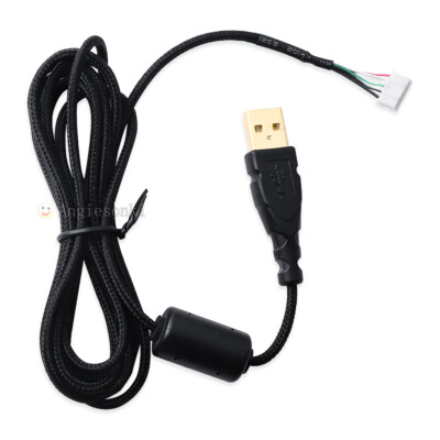 Geflochtenes USB Kabel für Microsoft IntelliMouse,IE3.0 Gaming Maus und Mikrofon