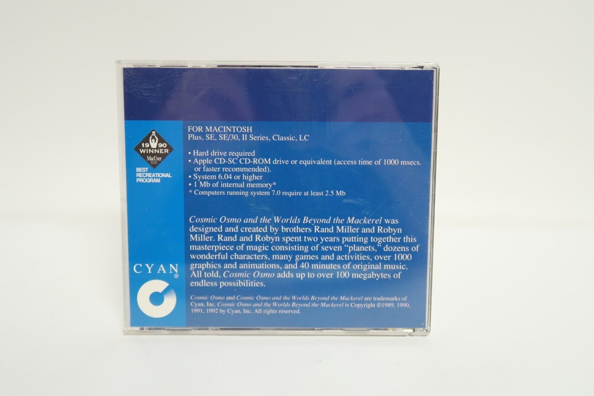 Cosmic Osmo and The Worlds Beyond The Mackerel MAC Computer