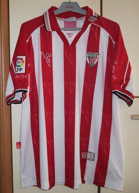 Athletic Bilbao 2001 2004 Home Football Shirt Jersey Camiseta Size 2xl Ebay