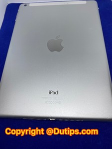 Apple Ipad Air A1475 Me997ll B 16gb Wifi At T Cellular Silver For Parts Ebay