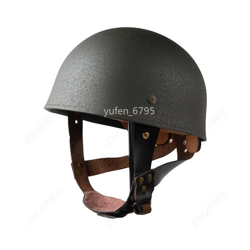 Segunda Guerra Mundial Segunda Guerra Mundial Ejército Británico PARAROOPER AEROTRANSPORTADO CASCO DE ACERO DENISON P37 Casco MK2 Foto 2 de 4
