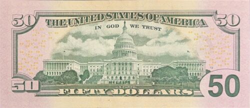 $50 Dollar Bill 2013 Uncirculated U.S Federal Reserve Note MB73543664C - Picture 12 of 12