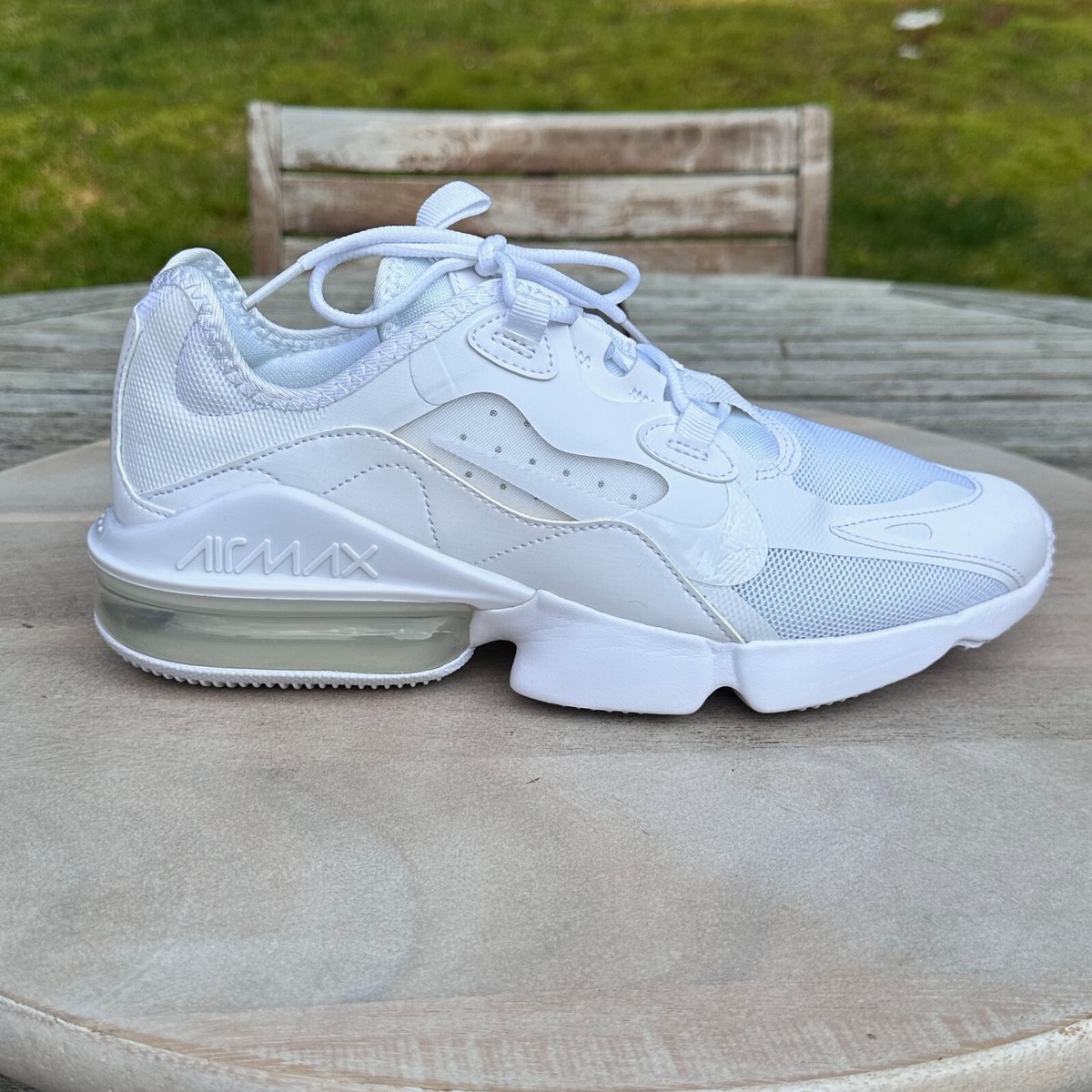Nike WMNS Air Max Infinity White Photo Dust Grey Womens 10