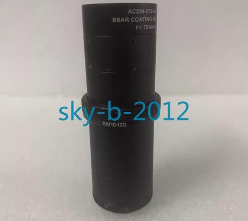 1 PCS THORLABS AC254-075-A-ML/BBAR COATING 400-700mm f=75.0mm lens tested - Picture 3 of 5