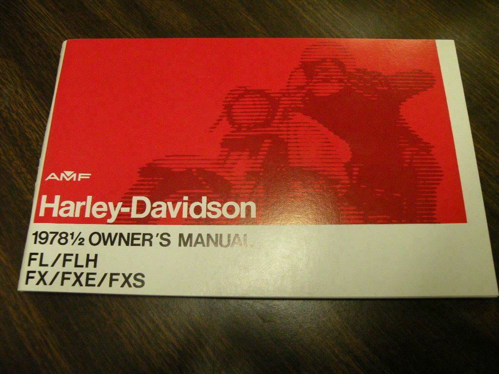 1978 Flh Fx Shovelhead Harley Low Rider Superglide Glide Nos