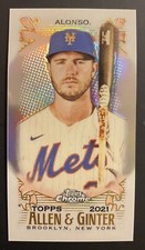 2021 Topps Allen & Ginter Chrome Pete Alonso Mini Refractor