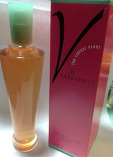 V BY GLORIA VANDERBILT PERFUME 3.4 OZ EDT SPRAY NEW IN BOX.
