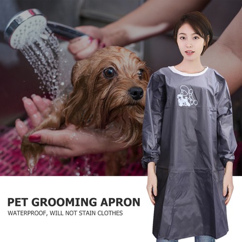 Dog Clothing Apron Non-stick Waterproof Grooming Men and Women Women's - Picture 11 of 12