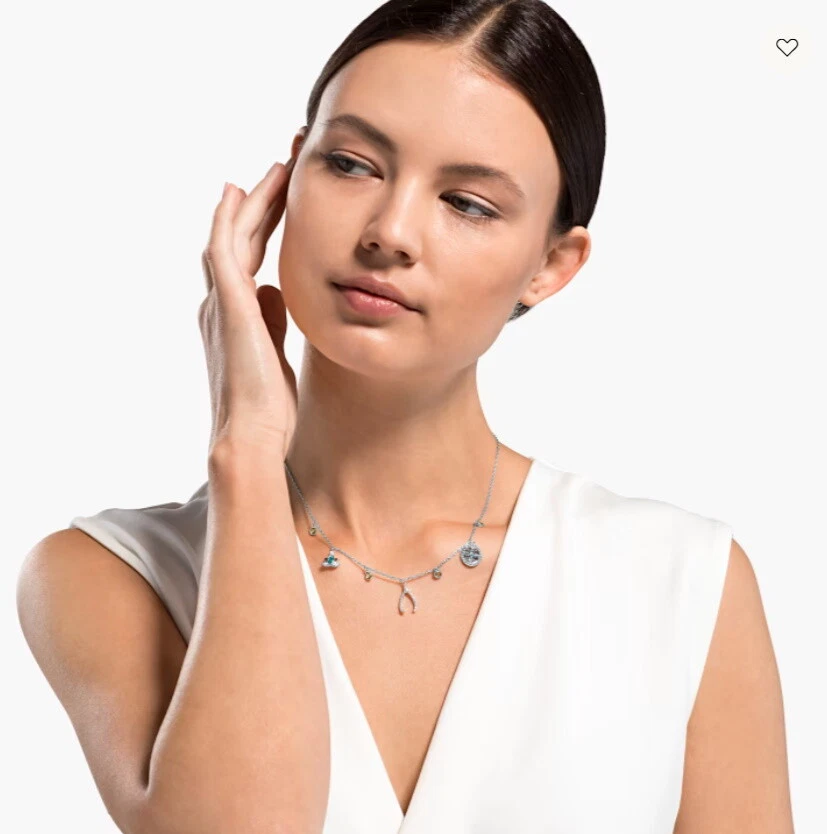 Swarovski outlet wishbone necklace